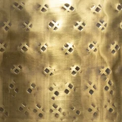 Juego de 2 cajas OASIS decorativas doradas