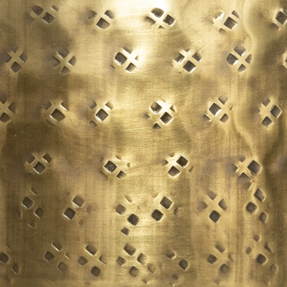 Juego de 2 cajas OASIS decorativas doradas