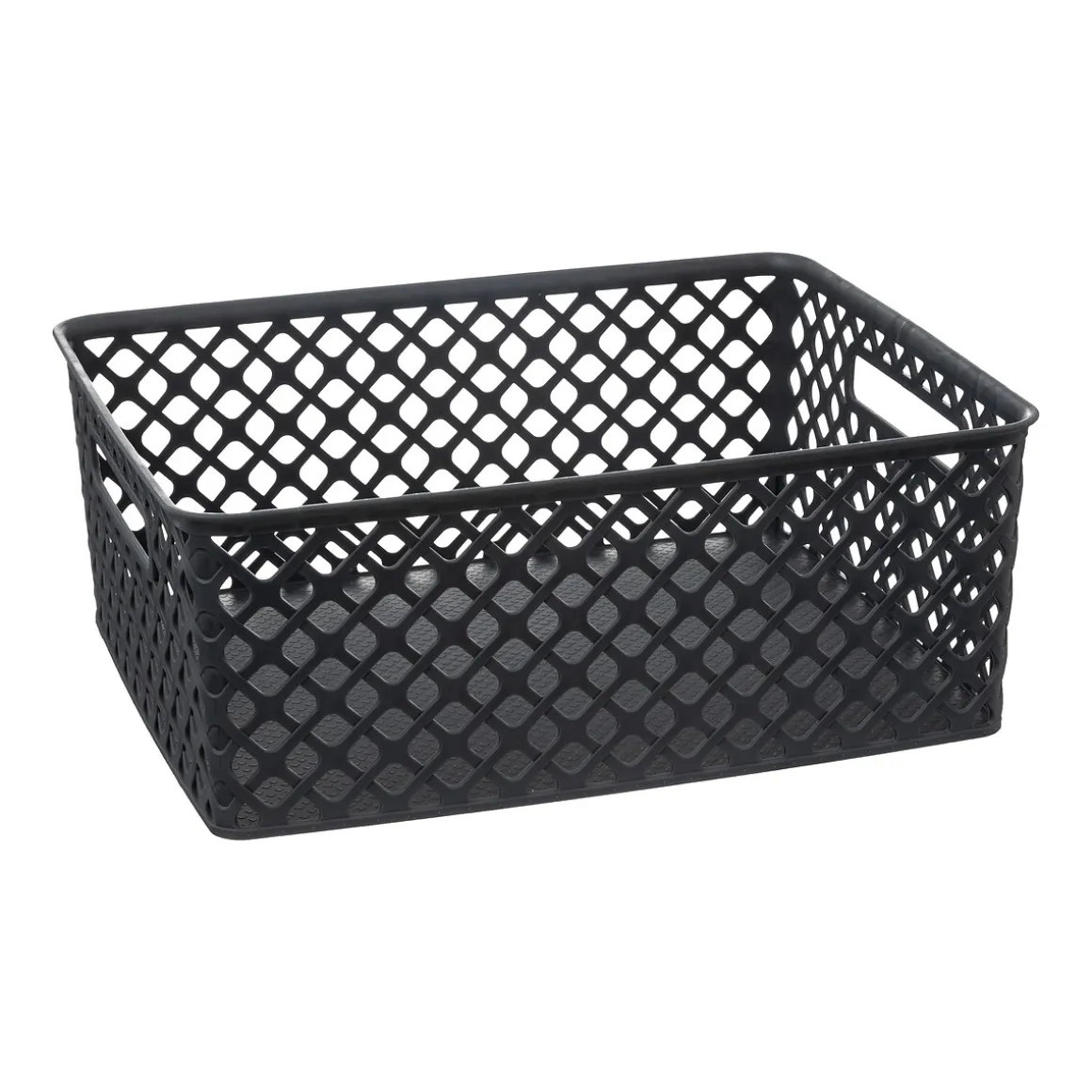 Juego De 4 Cestas Gris Folk