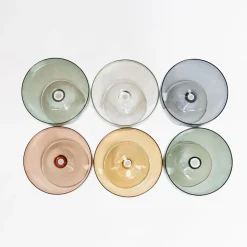 Juego de 6 copas de champán LUCIA