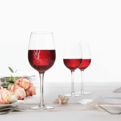 Juego De 6 Copas De Vino De Vidrio 38cl