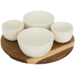 Juego de 4 cuencos para aperitivos ELEGANCE 26cm