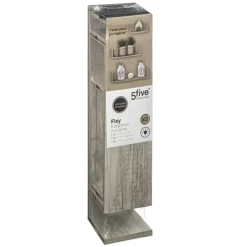 Juego De 3 Estantes Kit Deco Mdf Roble