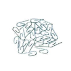 Juego De 25 Grapas Metálicas Caracol