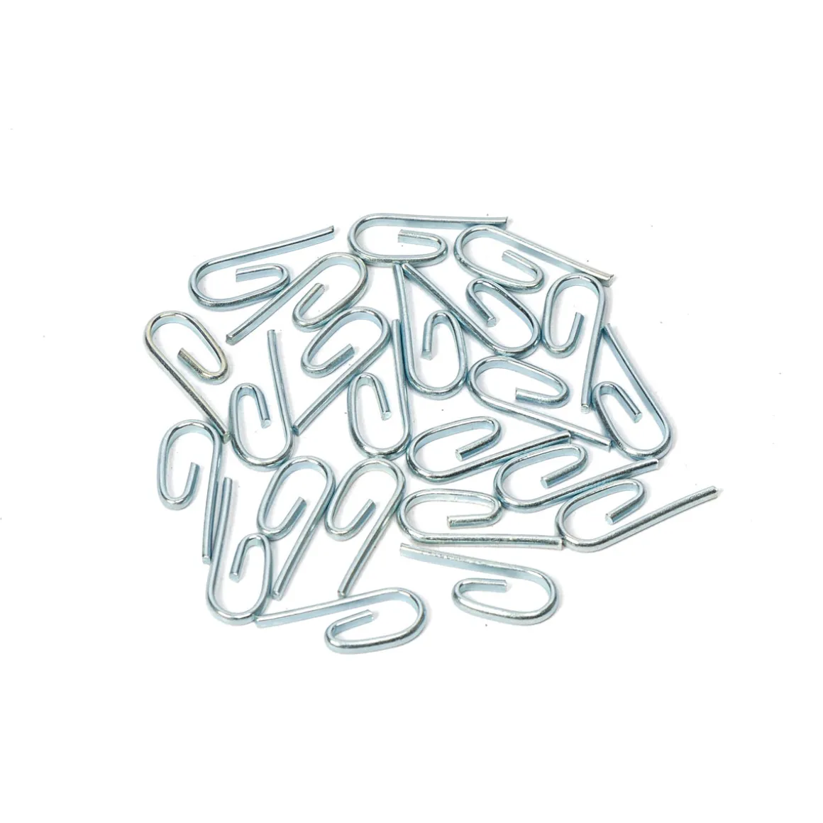 Juego De 25 Grapas Metálicas Caracol