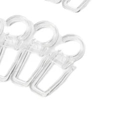 Juego De 10 Grapas Plástico D28 Transp.
