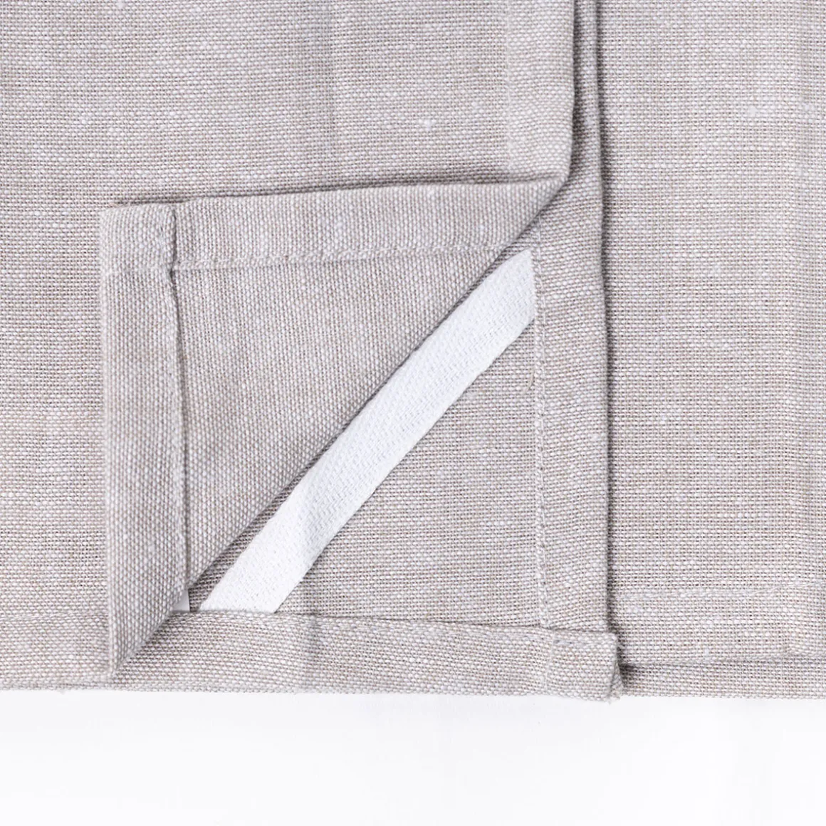 Juego de 2 paños de cocina taupe 45x65cm