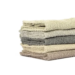 Juego De 5 Paños De Cocina Beige Y Gris