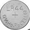 Juego de 4 pilas LR44 redondas