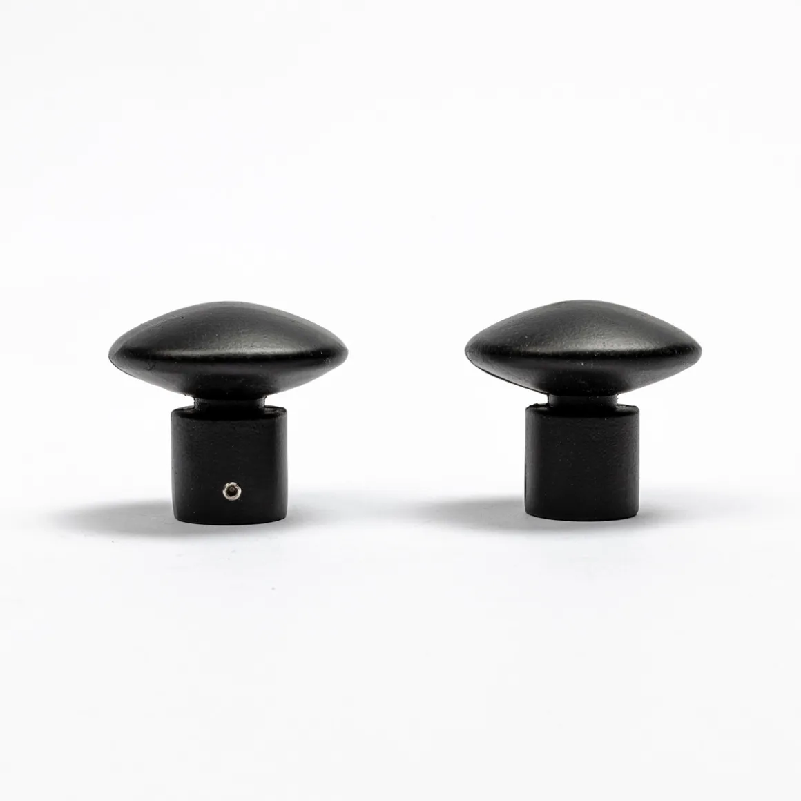 Juego De 2 Remates Champignon D20 Negro