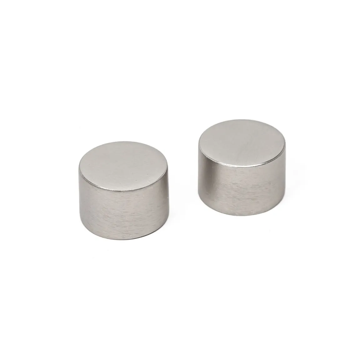 Juego De 2 Remates D28 Plata Mate