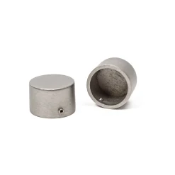 Juego De 2 Remates D28 Plata Mate