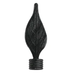 Juego De 2 Remates D20Cm Feuille Negro