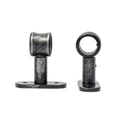 Juego De 2 Soportes D20 50Mm Negro