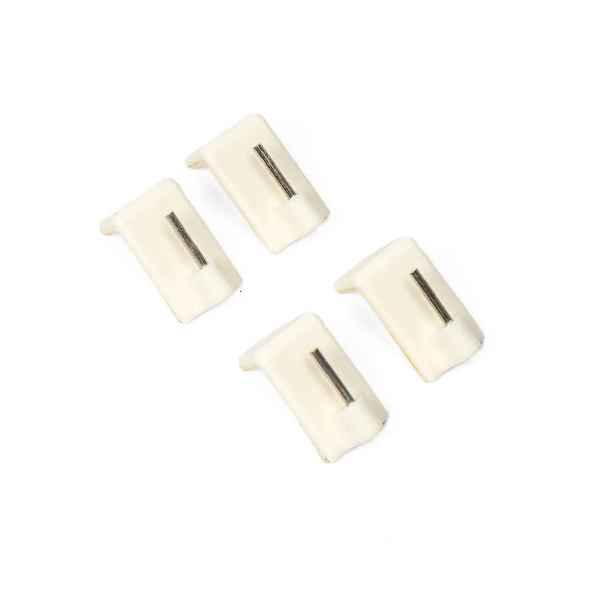 Juego De 4 Soportes Pvc Adhesivo