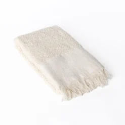 Juego de 3 toallas de baño ZOE natural