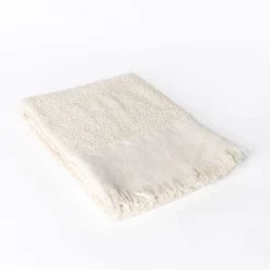 Juego de 3 toallas de baño ZOE natural