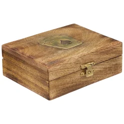 Juego De Cartas Con Caja De Madera Odile