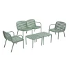 Juego de jardín 4 plazas RELAX verde
