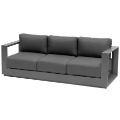 Juego de jardín ALLURE gris graphite 5 plazas