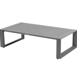 Juego de jardín ALLURE gris graphite 5 plazas