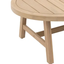 Juego de jardín PAPOUASIE gris de madera acacia