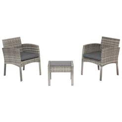 Juego de jardín RELAX de ratán sintético