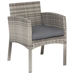 Juego de jardín RELAX de ratán sintético