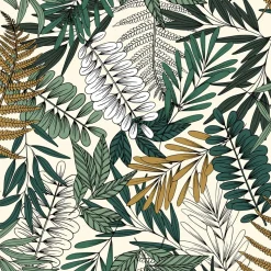 Juego funda nórdica y 2 fundas de almohada TROPIK