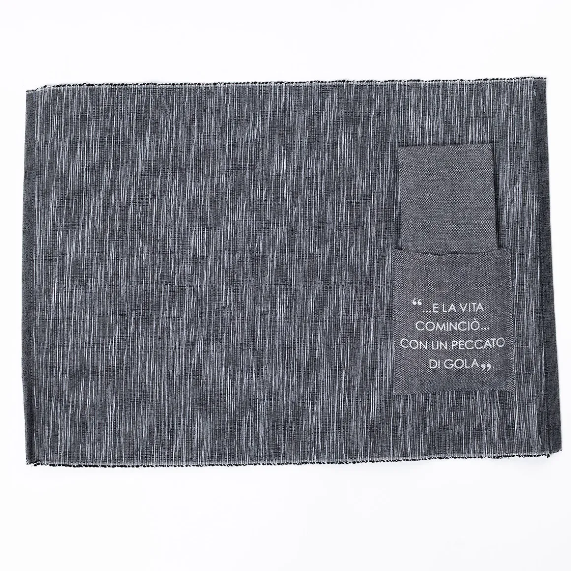 Juego individual con bolsa cubiertos y servilleta