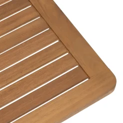 Juego mesa FIELDFARE extensible y 6 sillas PIAZZA