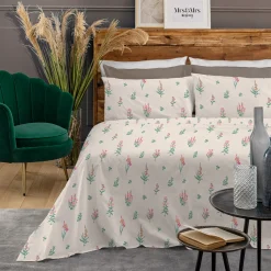 Juego sábanas y 2 fundas de almohadas WILD ROMANCE