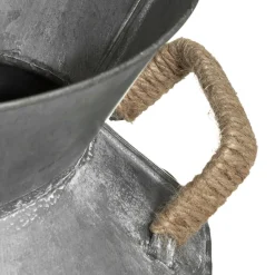 Lechera Decorativa Gris 21x37Cm