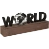 Led Decorativo World 38x15.5x10Cm