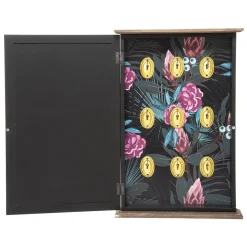 Llavero De Pared Flower Mdf 26x38Cm