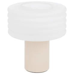 Lámpara de mesa ASTI beige 36x32cm