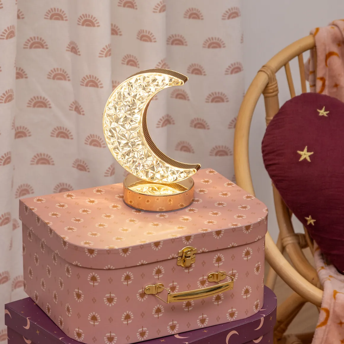 Lámpara de mesa BELLA luna 14cm