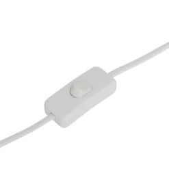 Lámpara de mesa champiñon OMIA plateado de metal