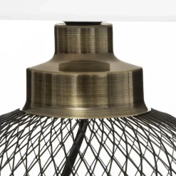 Lámpara De Mesa Emiel De Metal 38Cm