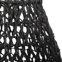 Lámpara De Mesa Etel Negra 37X55Cm