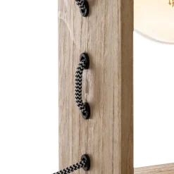 Lámpara De Mesa Iwata Rectangular 30Cm