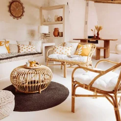 Lámpara de mesa MELLY de vidrio