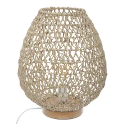 Lámpara De Mesa Metal Papel 30X35.5Cm