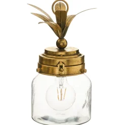 Lámpara De Mesa Piña 16x33Cm