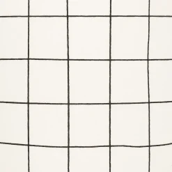 Lámpara de mesa TIMEO bola negra y blanca cerámica