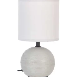 Lámpara De Mesa Timeo Gris 25Cm