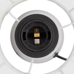 Lámpara de mesa TOBIE negra 33cm