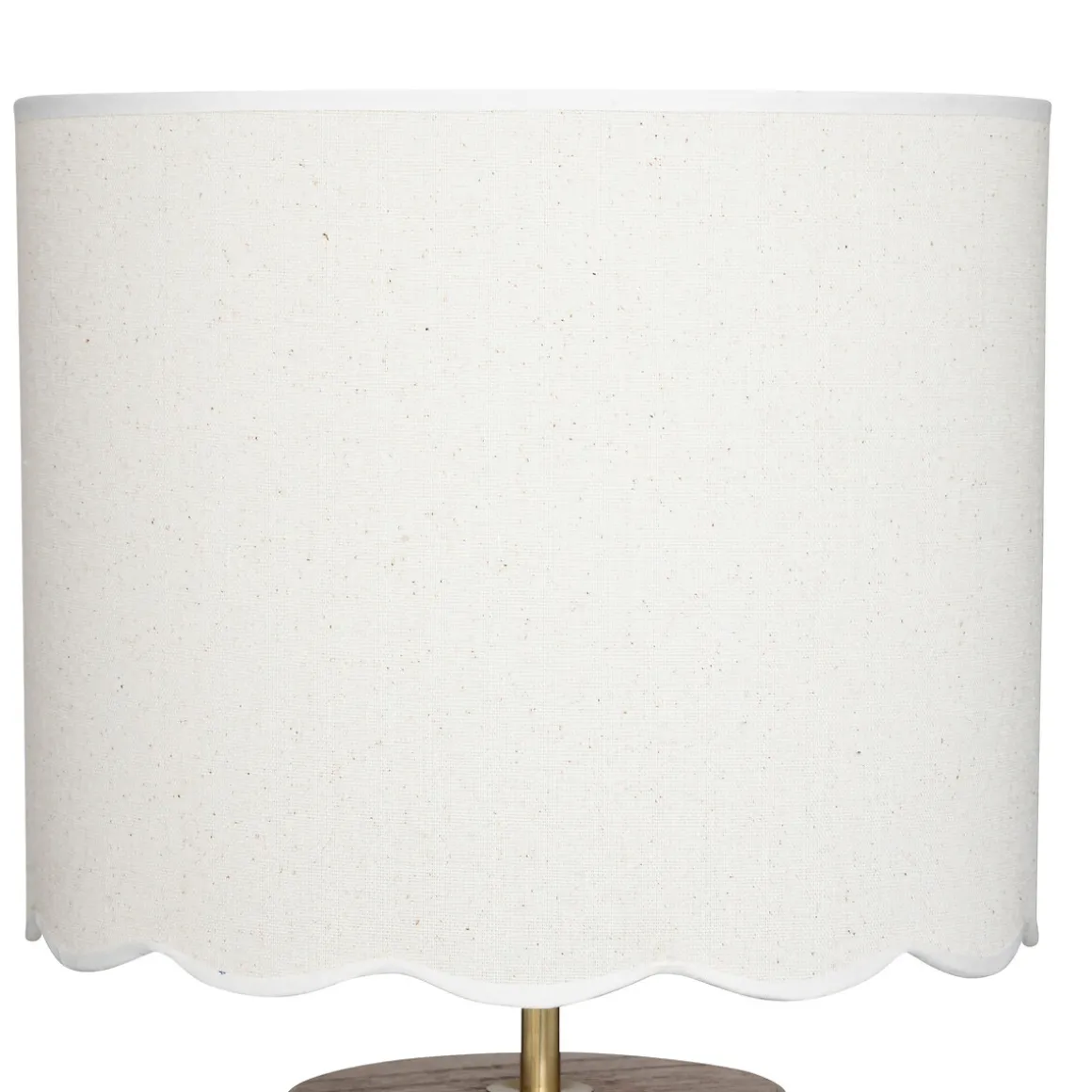 Lámpara de mesa VANIA marrón de madera 50cm