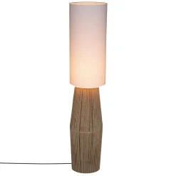 Lámpara De Pie Aissa Beige Cuerda 130Cm