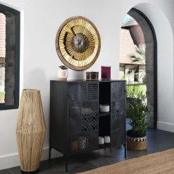 Lámpara De Pie Aissa Beige De Mdf 83Cm